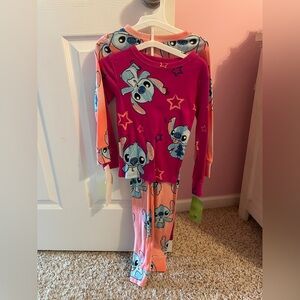 NWT Size 4 Lilo and Stitch Pajamas-2 Pairs